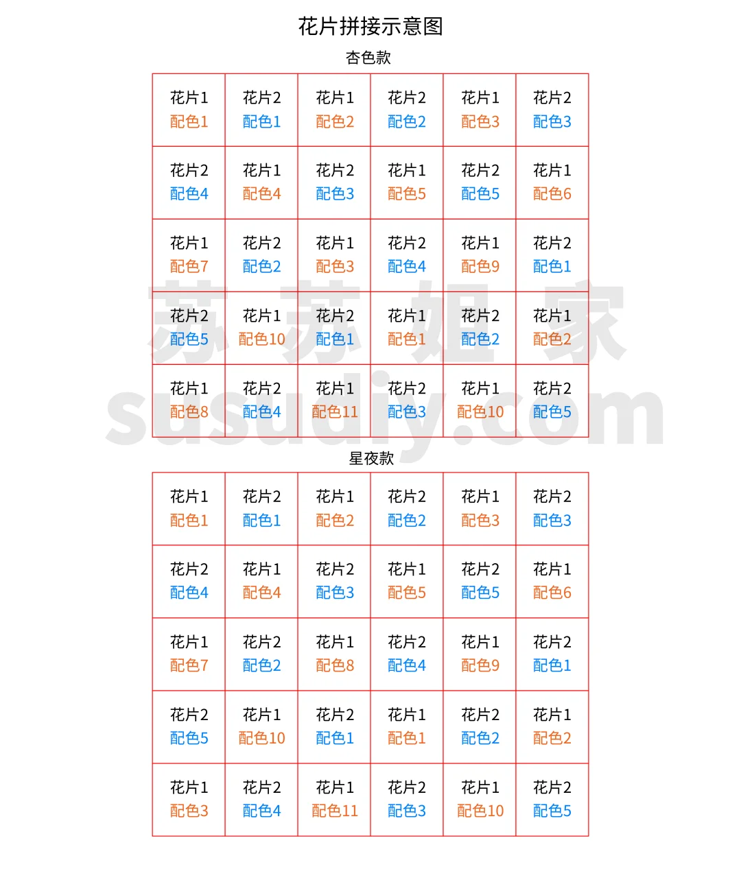 给秋天来点色彩～?孟菲斯圆点毯|附图解