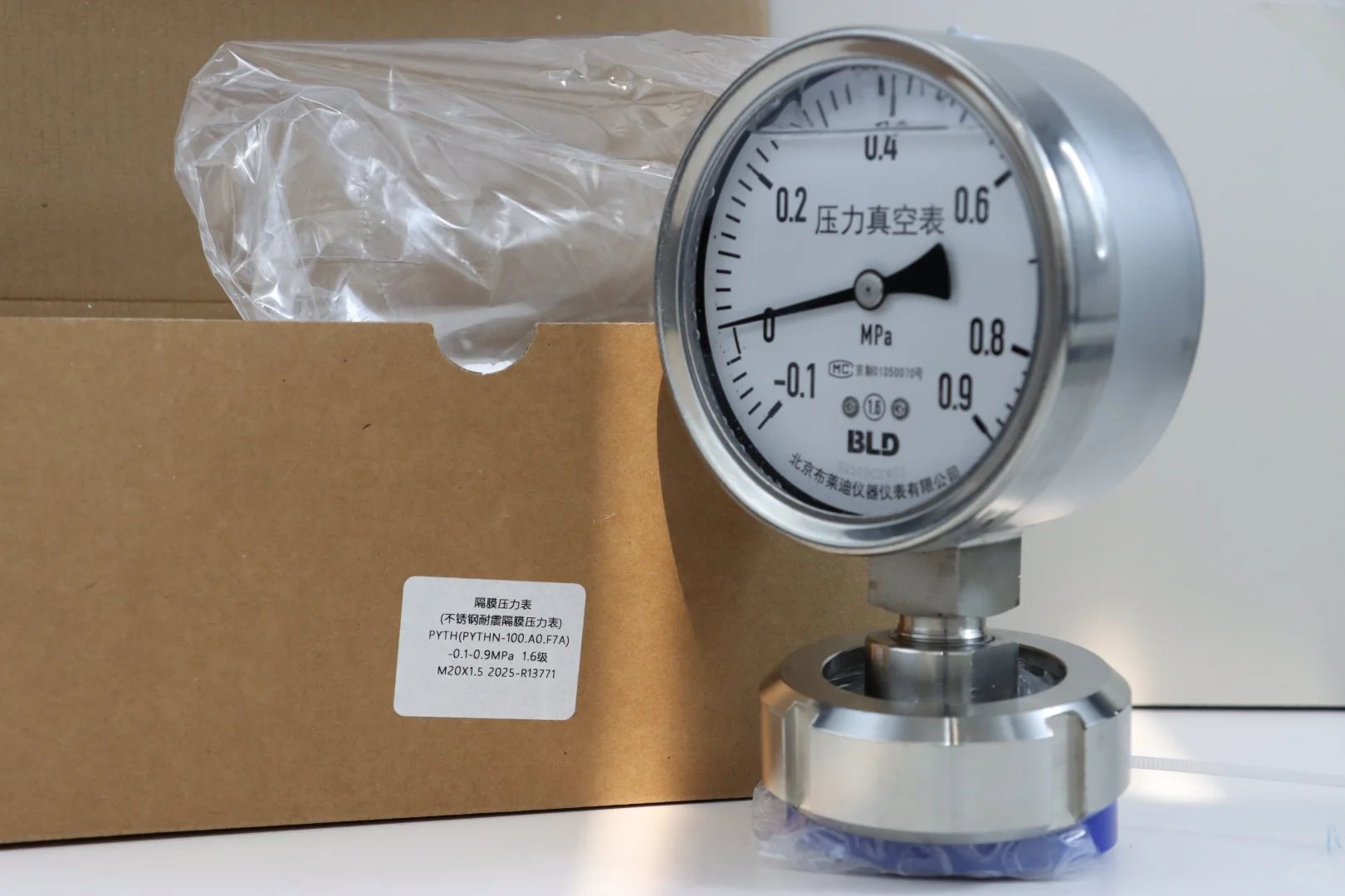 BLD布莱迪压力表温度计