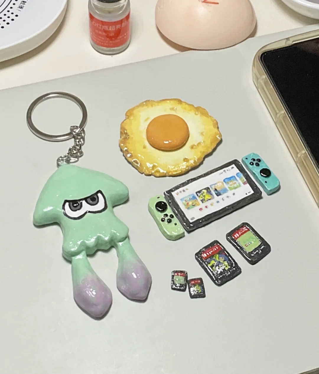 五百收到一台switch，还送了俩卡带