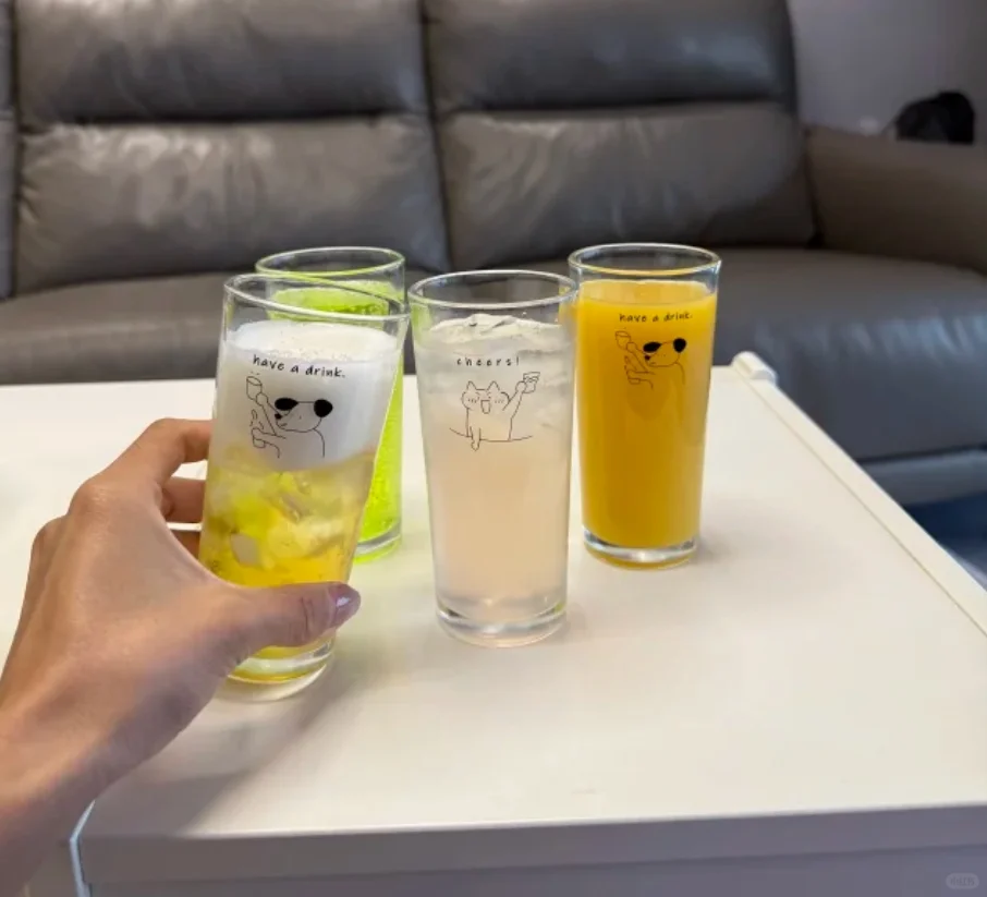 ☕️ins风玻璃杯两件套上新了