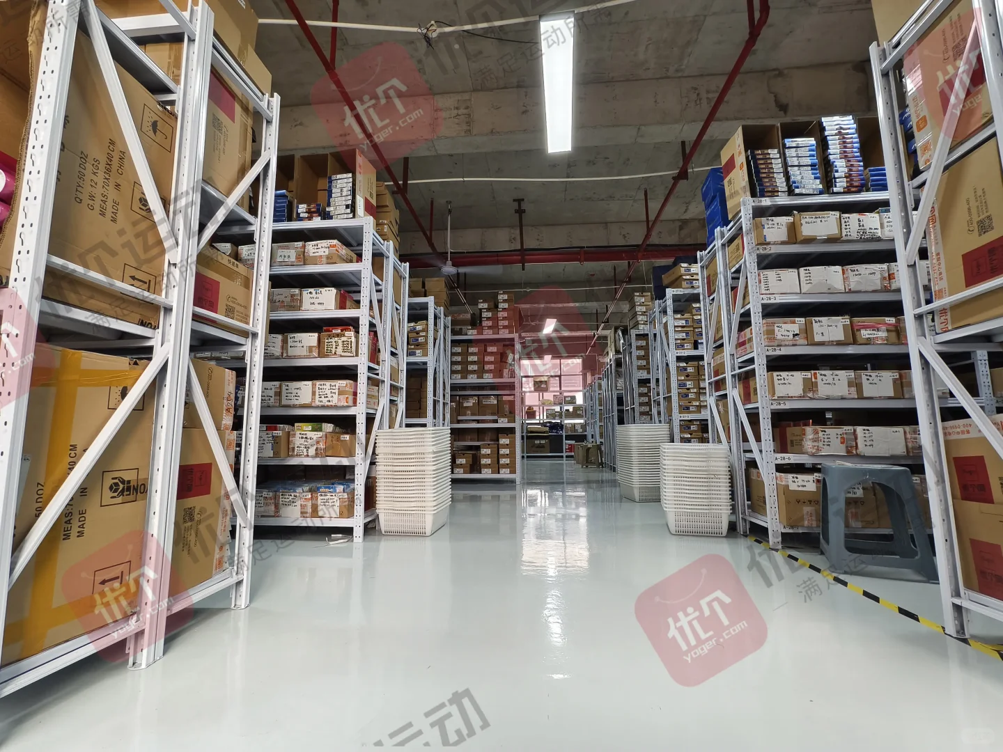 优个运动10000㎡仓储中心正式启用!