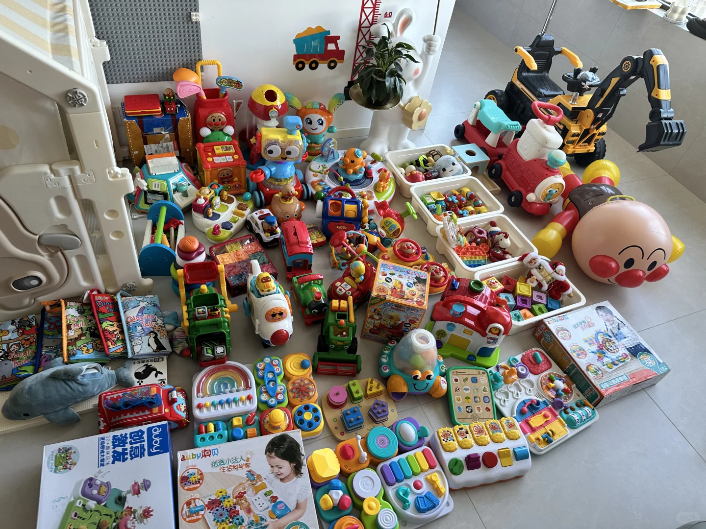 和朋友一起出宝宝闲置玩具