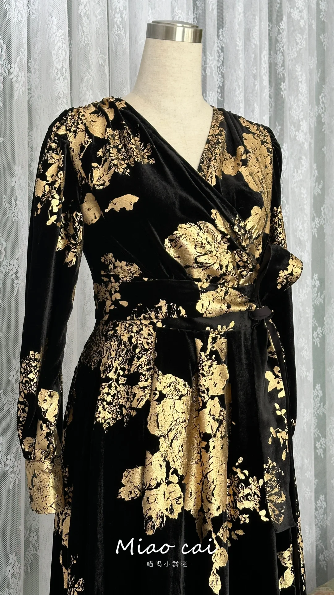 制版分享｜一片式法式连衣裙