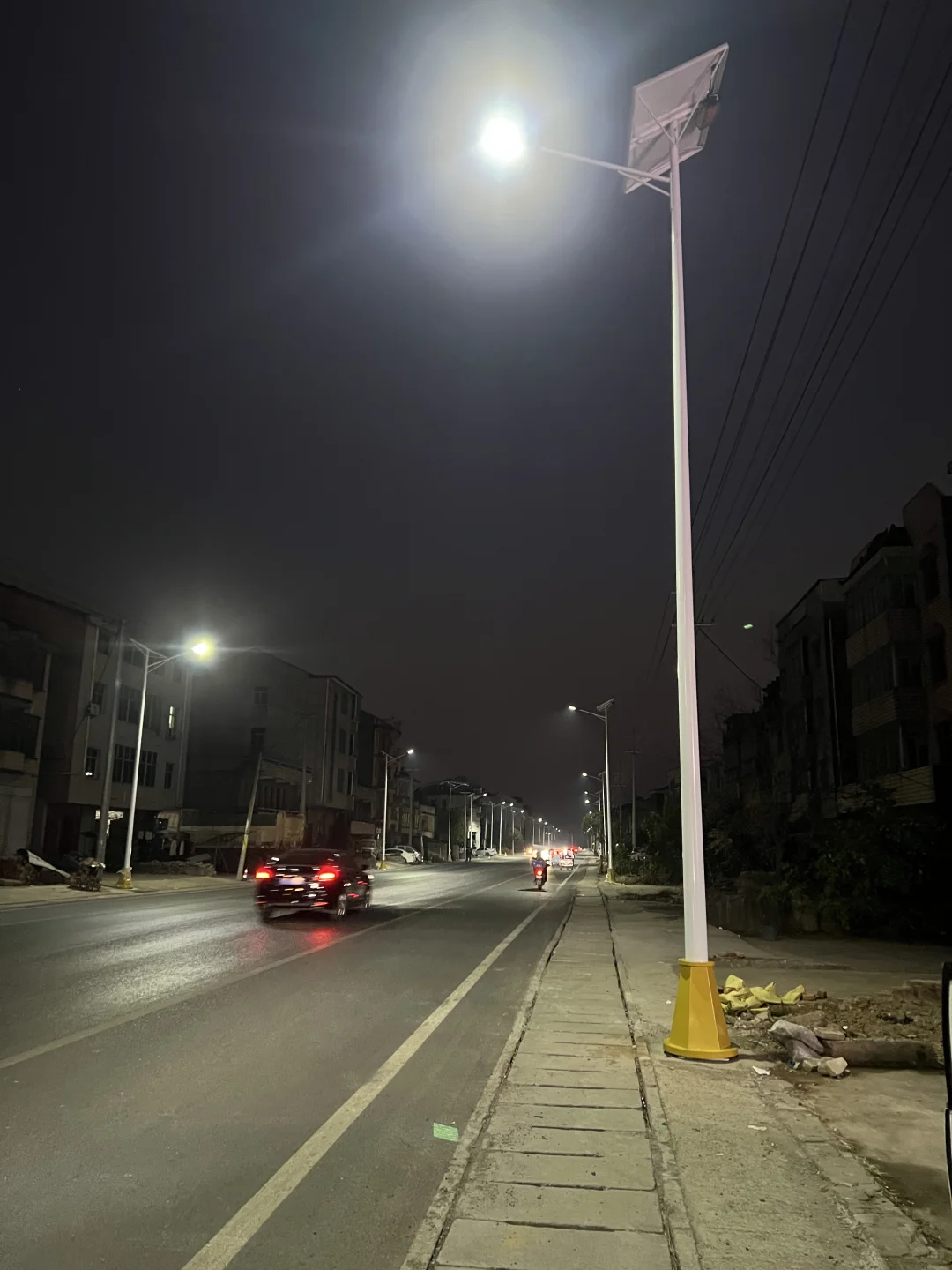 ?【市政级太阳能路灯】亮如白昼还0电费