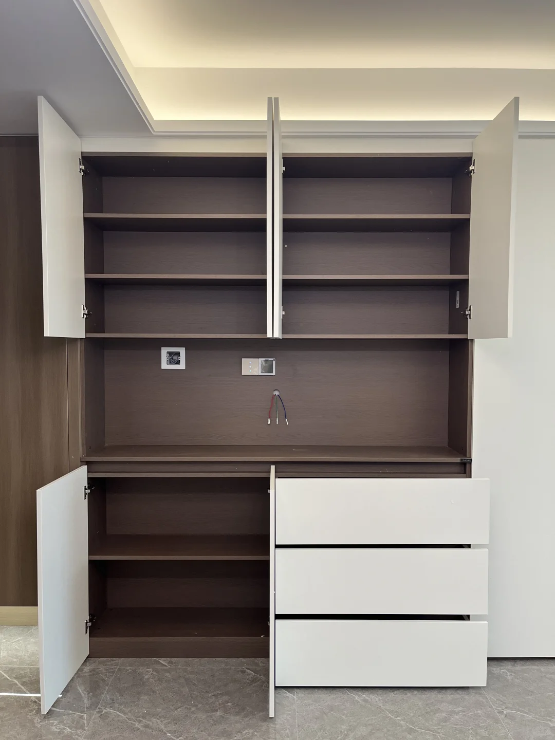 全友家居｜现代简约原木风·全屋定制柜