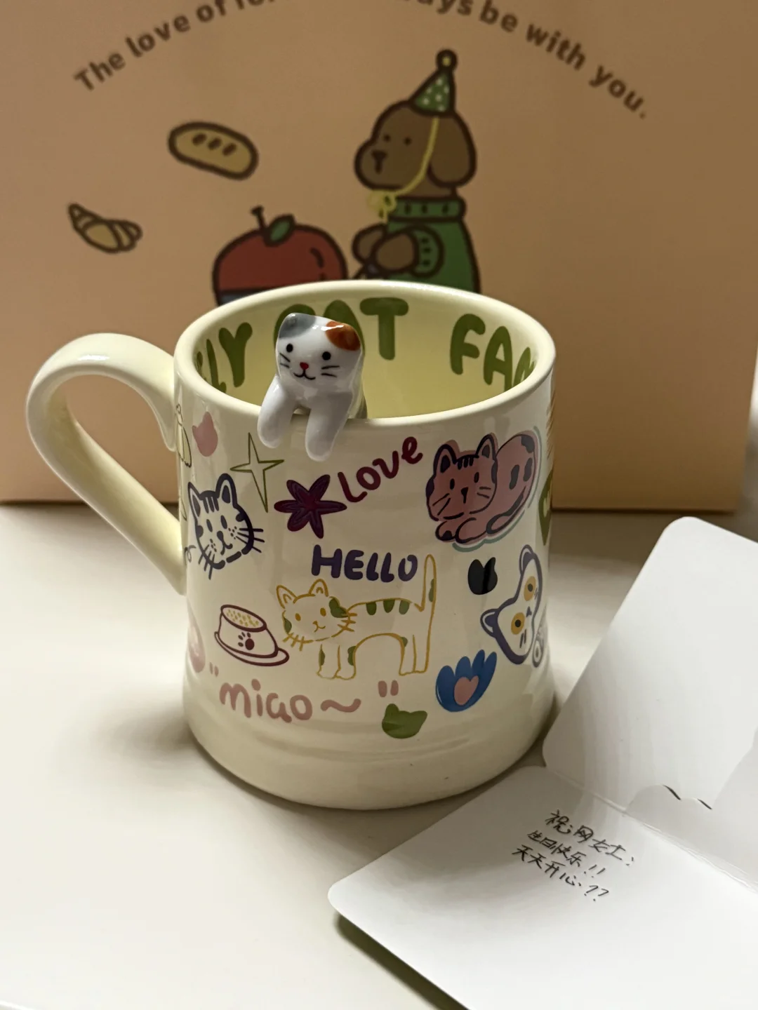 好喜欢我的杯子！！