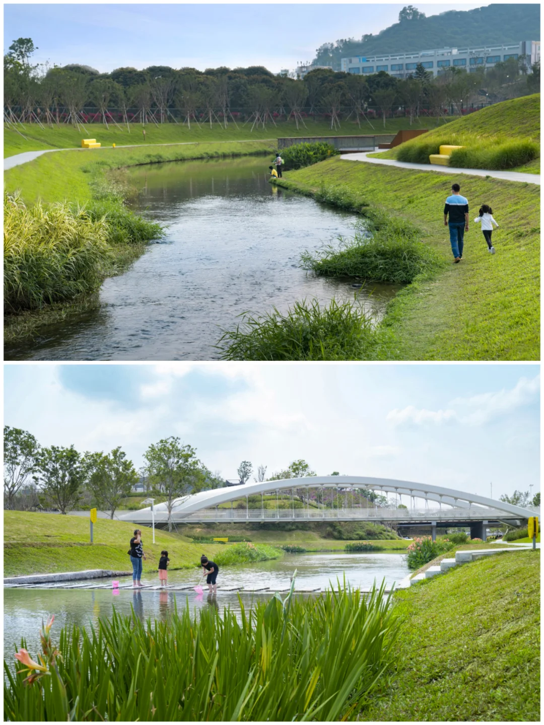 生态型边坡城市河道景观设计案例