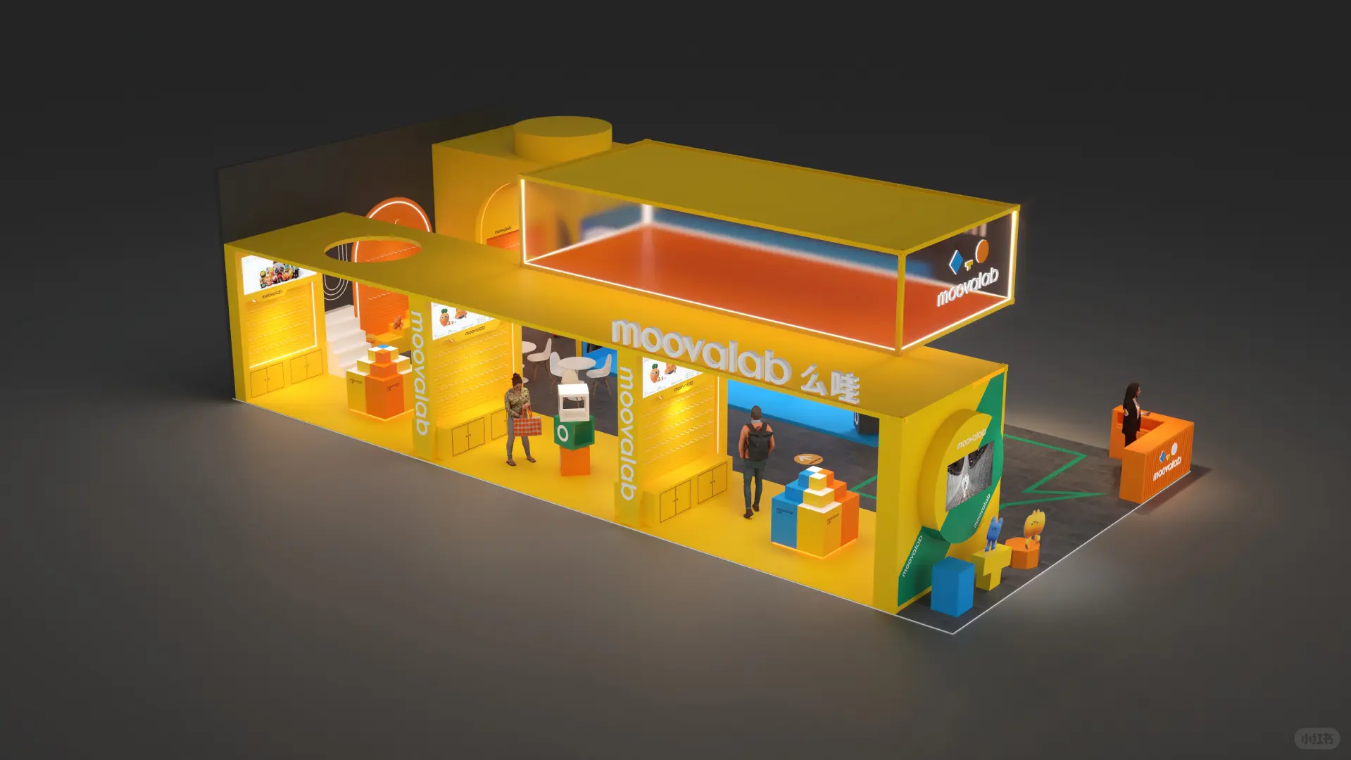 moovalab 展台设计|宠物品牌的童趣展台