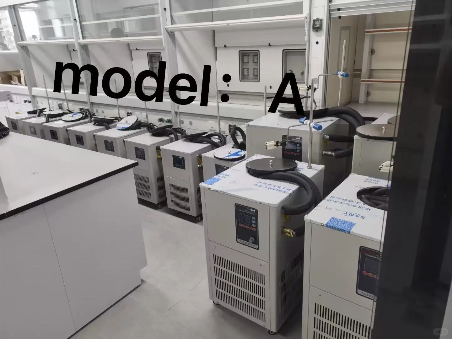 低温恒温反应浴，冷却液循环系统