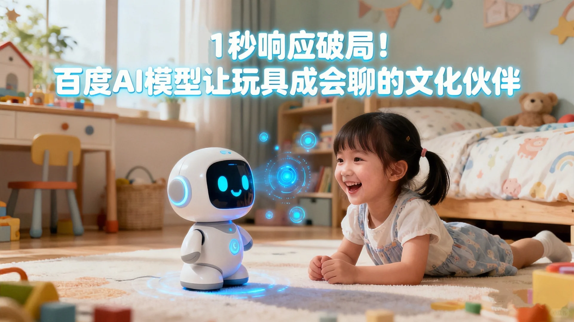 1秒响应破局！百度AI模型让玩具成陪伴神器