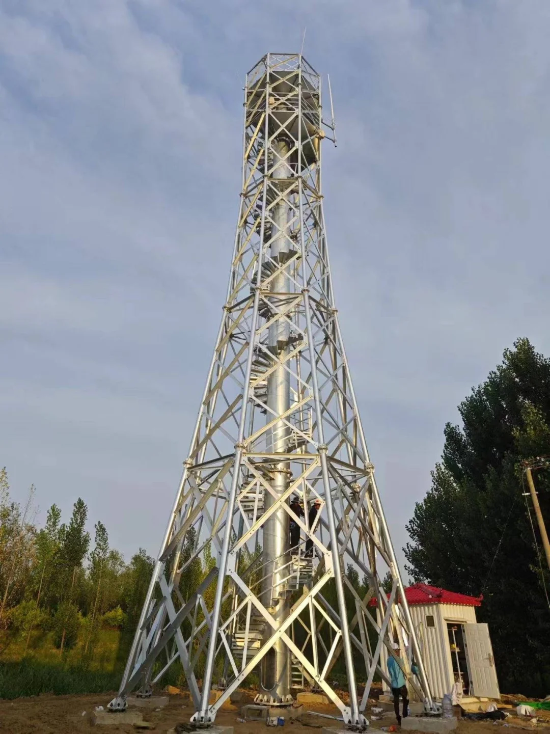 工业锅炉废气排烟塔