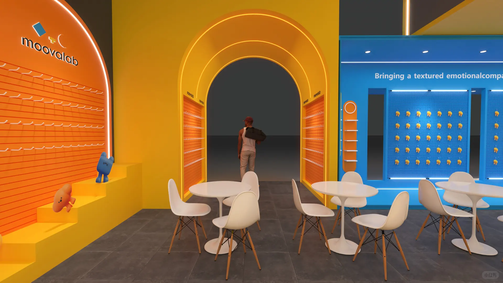 moovalab 展台设计|宠物品牌的童趣展台