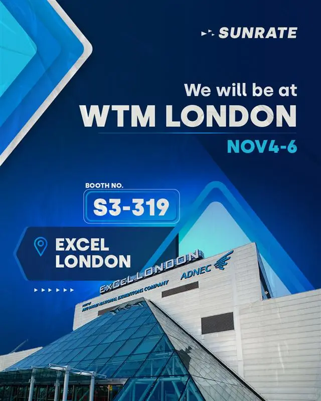 ✈️寻汇SUNRATE与您相约WTM London 2025!