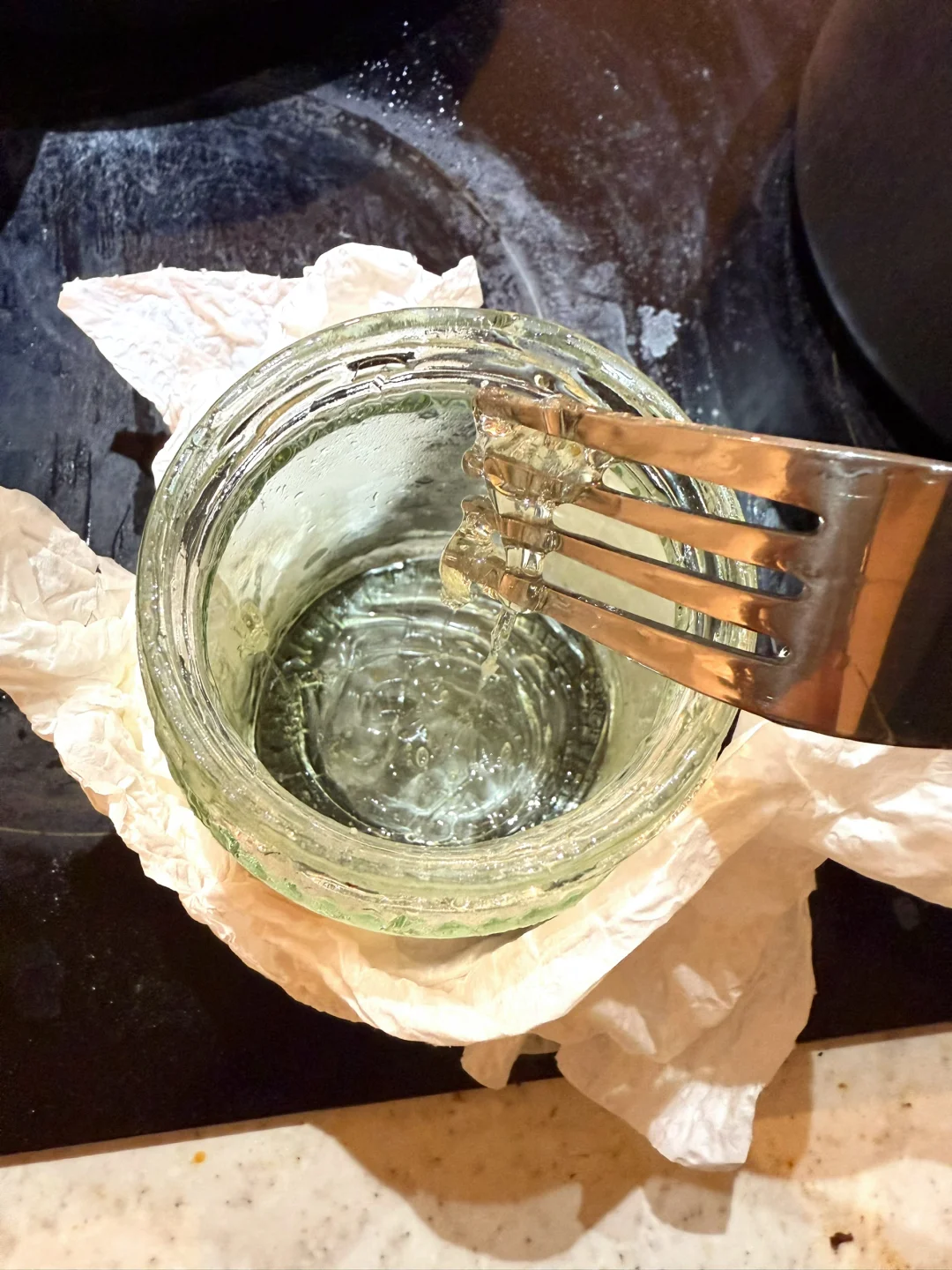 ??冷冻蜂蜜的口感好神奇?