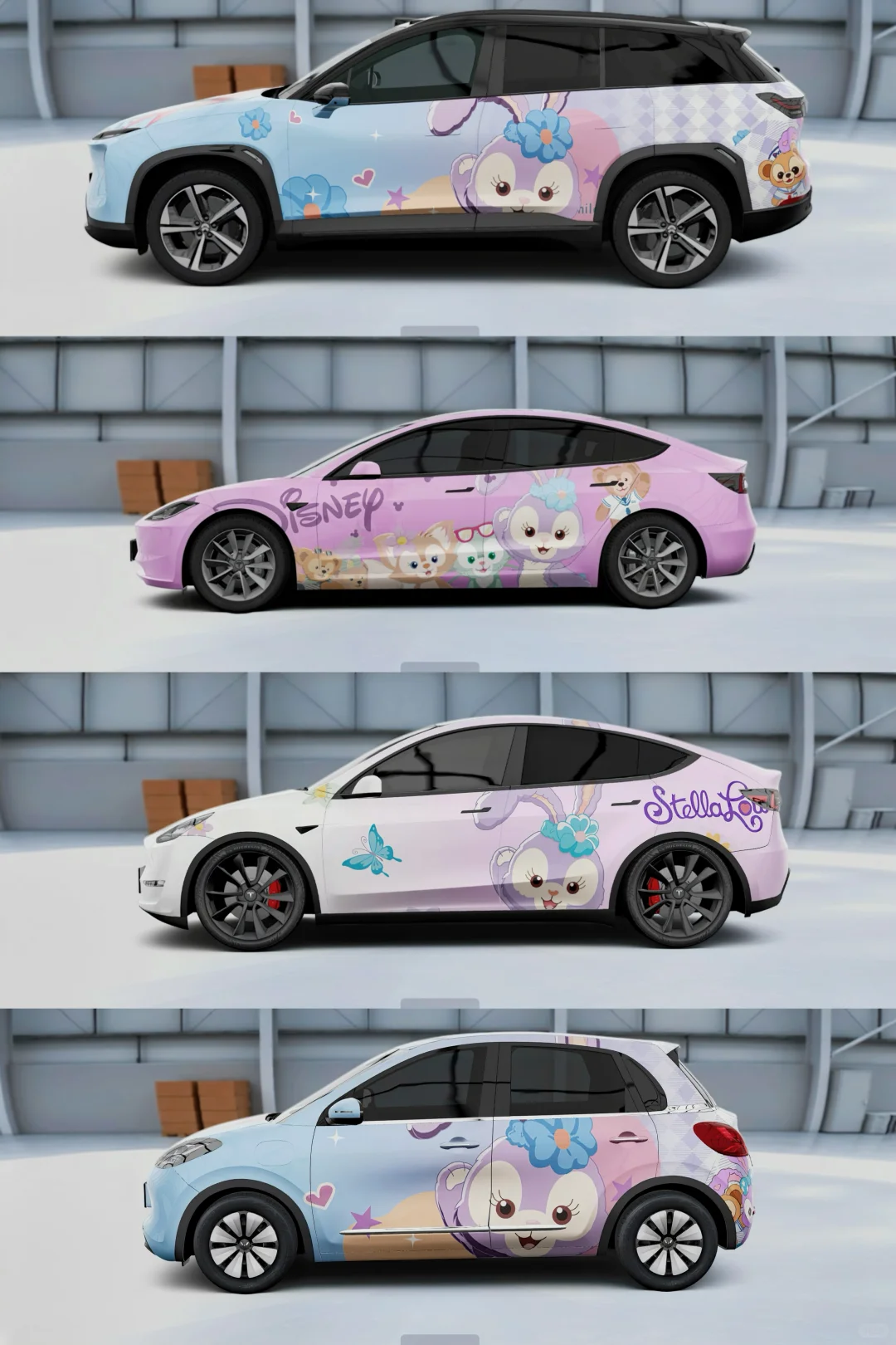 这么好看的彩绘！到底是谁在贴啊啊啊啊啊啊