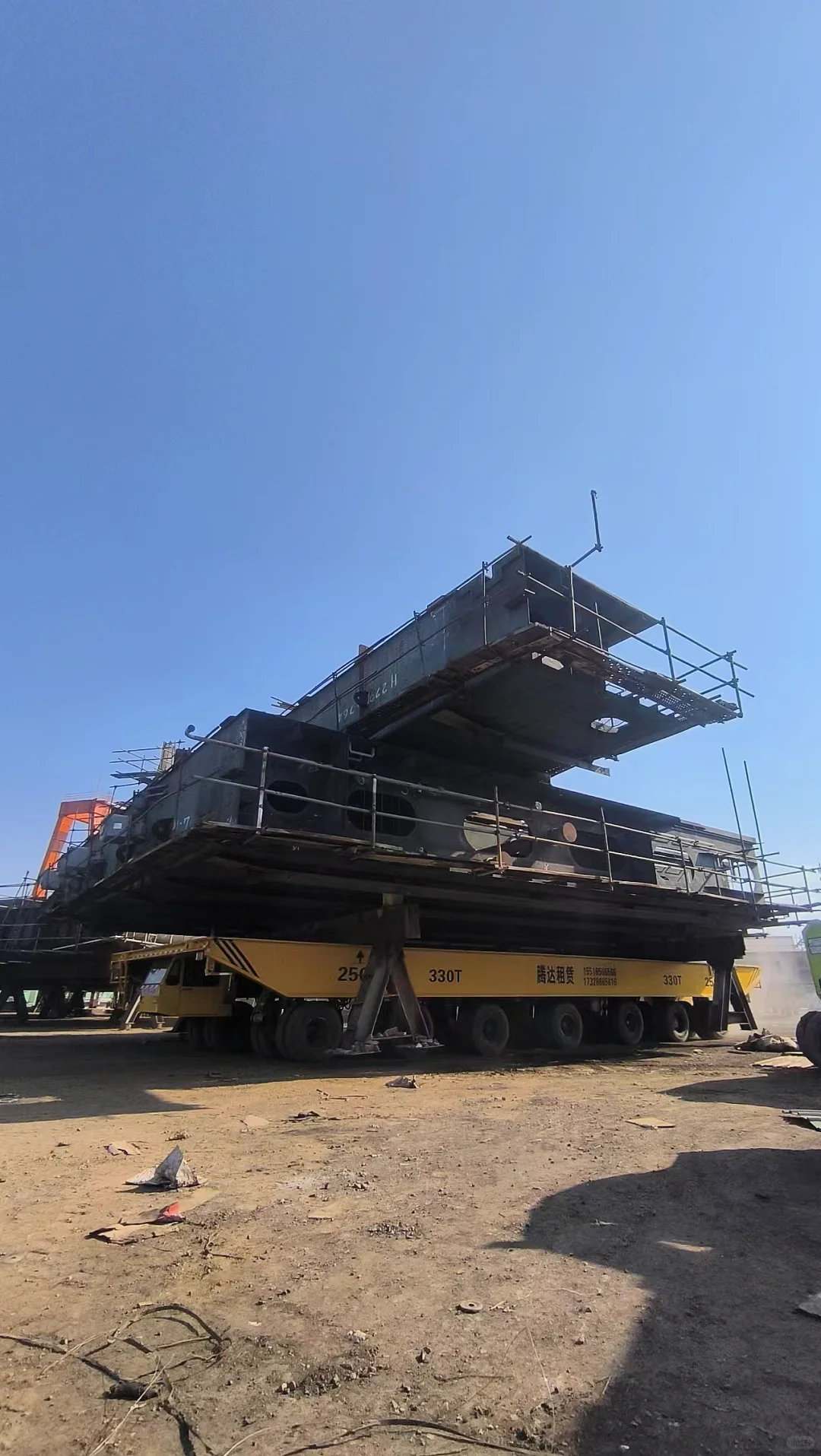 液压动力平板车