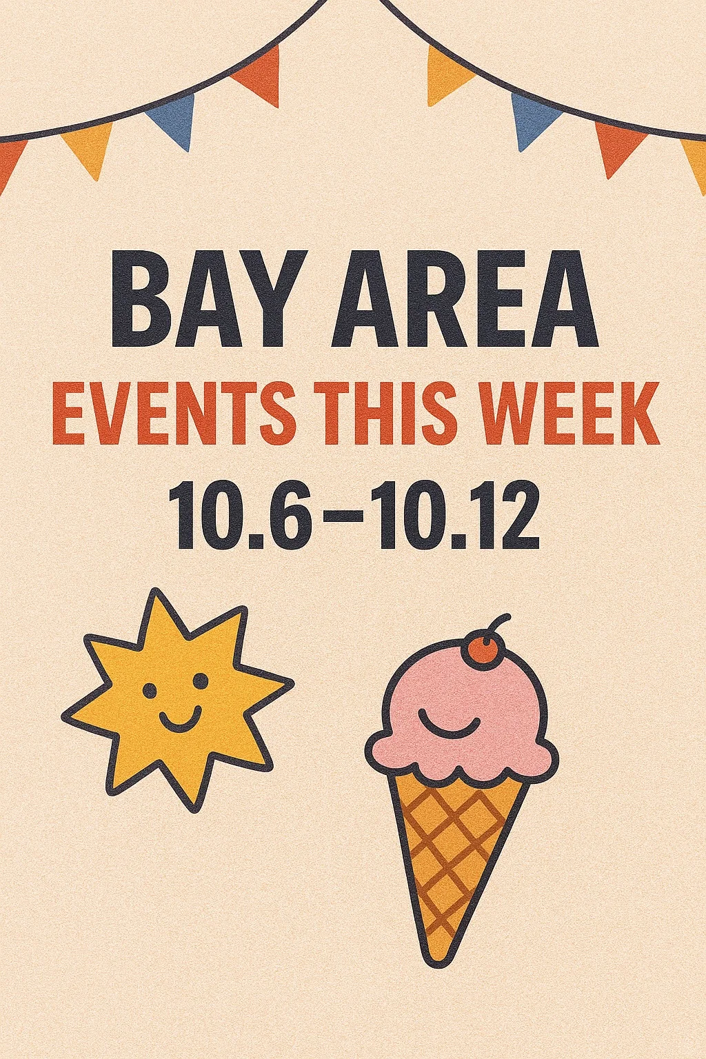 ✨ 本周末湾区活动 10.6-10.12