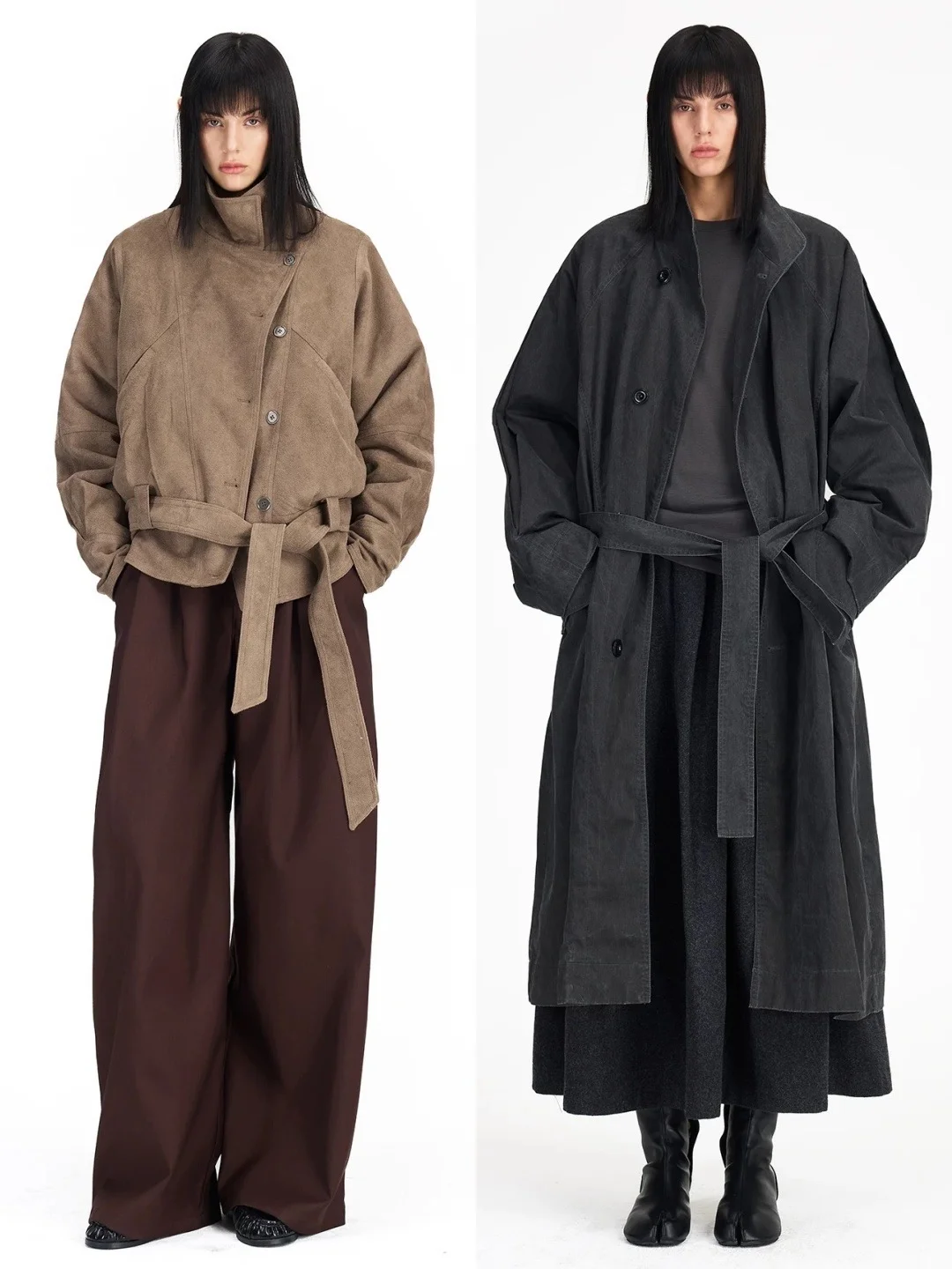 秋冬穿什么｜极简通勤轻工装松弛感穿搭