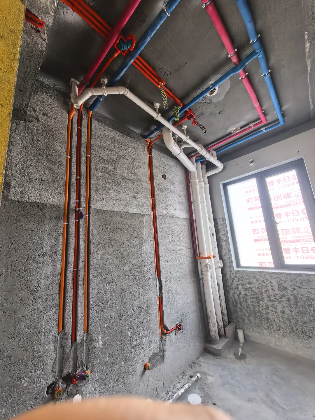 水电完工，今天打压检测咯