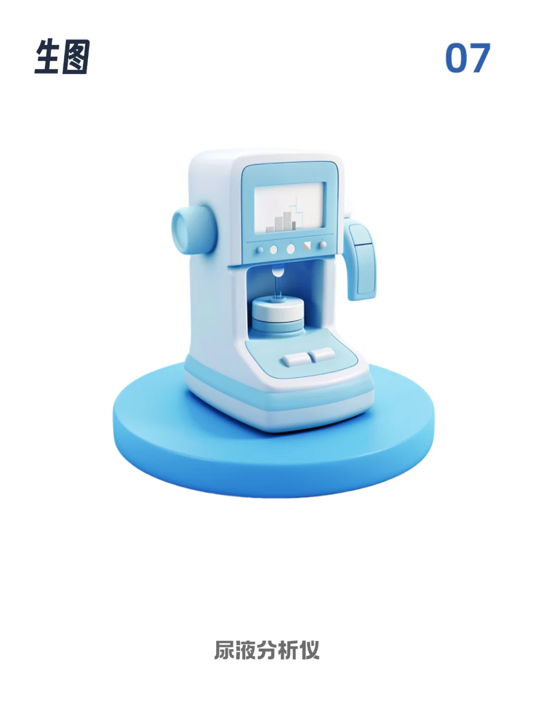 Midjourney B端医疗设备图标（二）素材自取