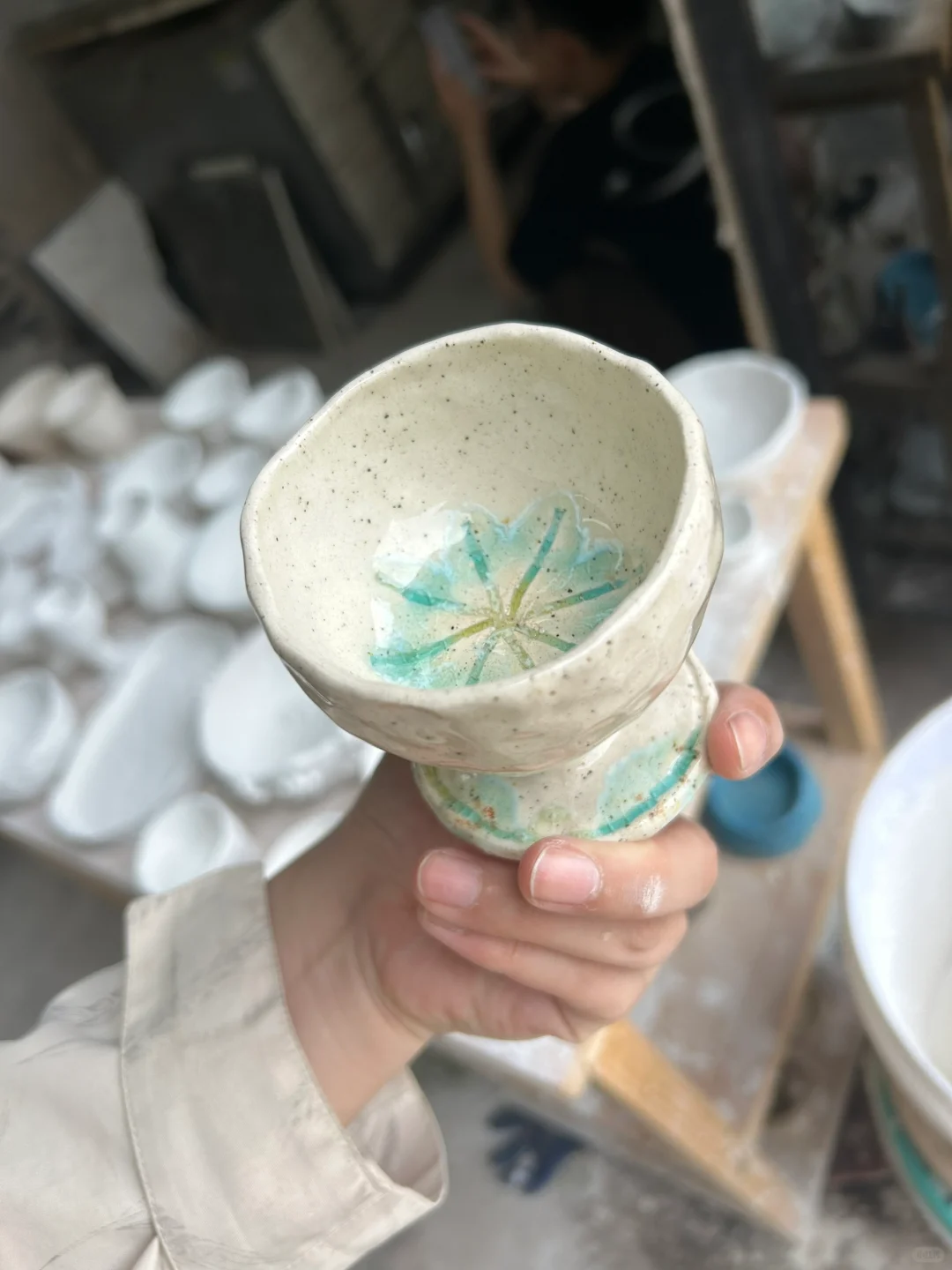 哇！往陶瓷里放的可以不只是玻璃珠