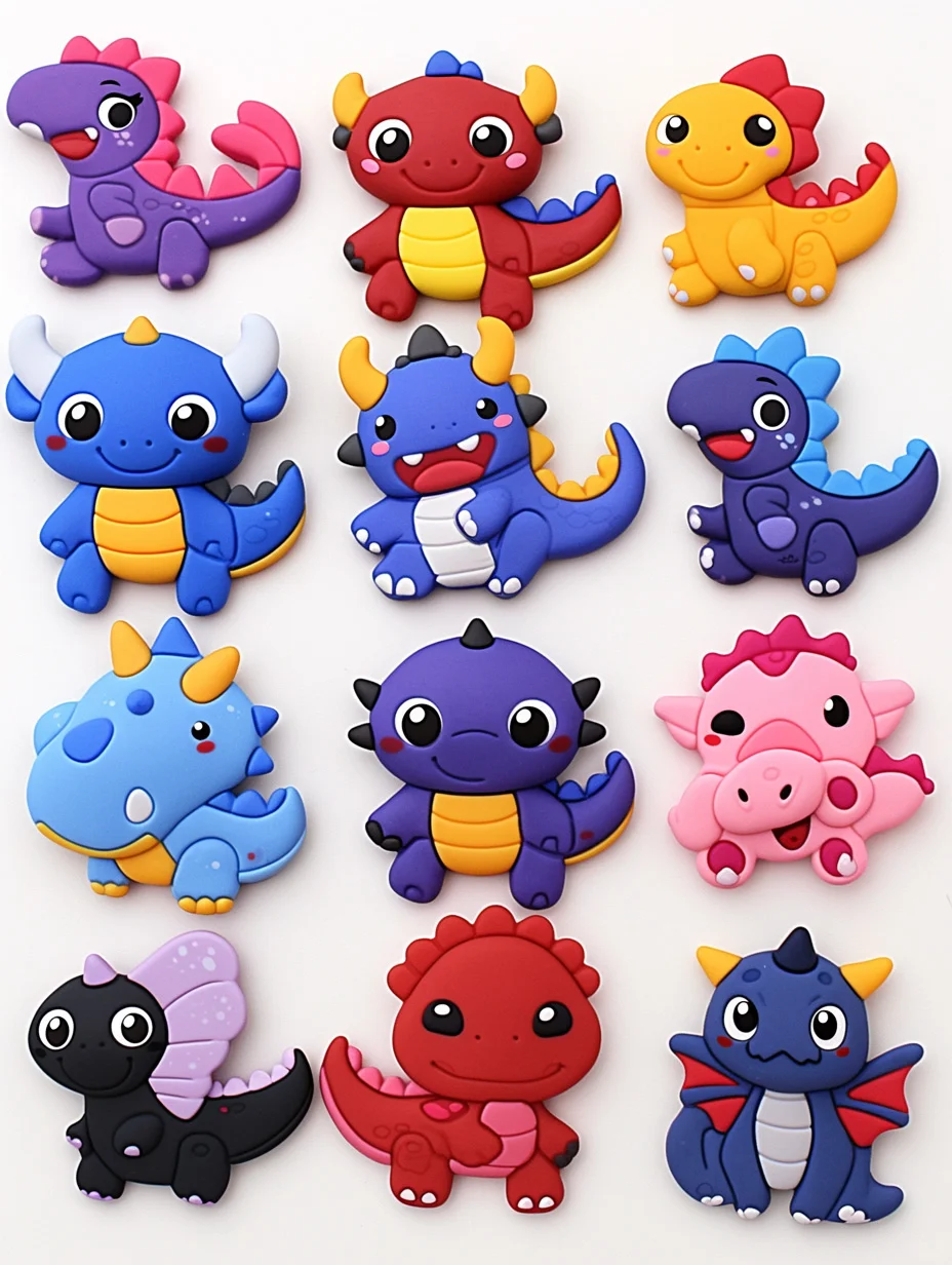 可爱的卡通恐龙