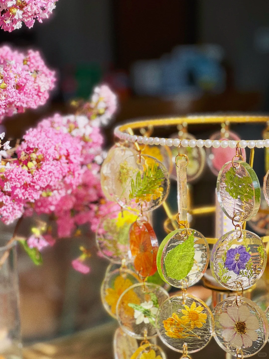 ?做一盏不会融化的鲜花台灯?好浪漫‼️