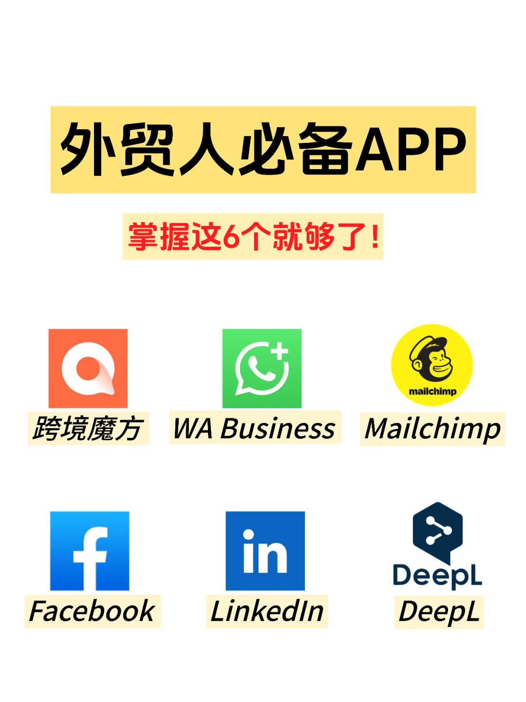 外贸人必备工具,用好这6个就够了!