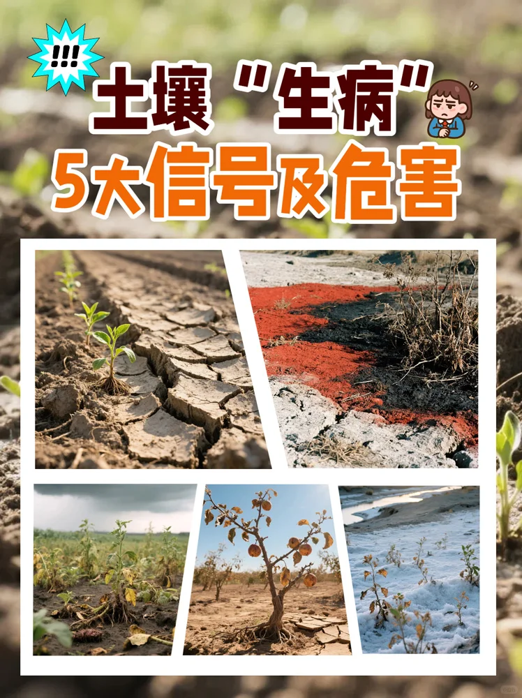 警惕！土壤“生病”的5大信号及危害