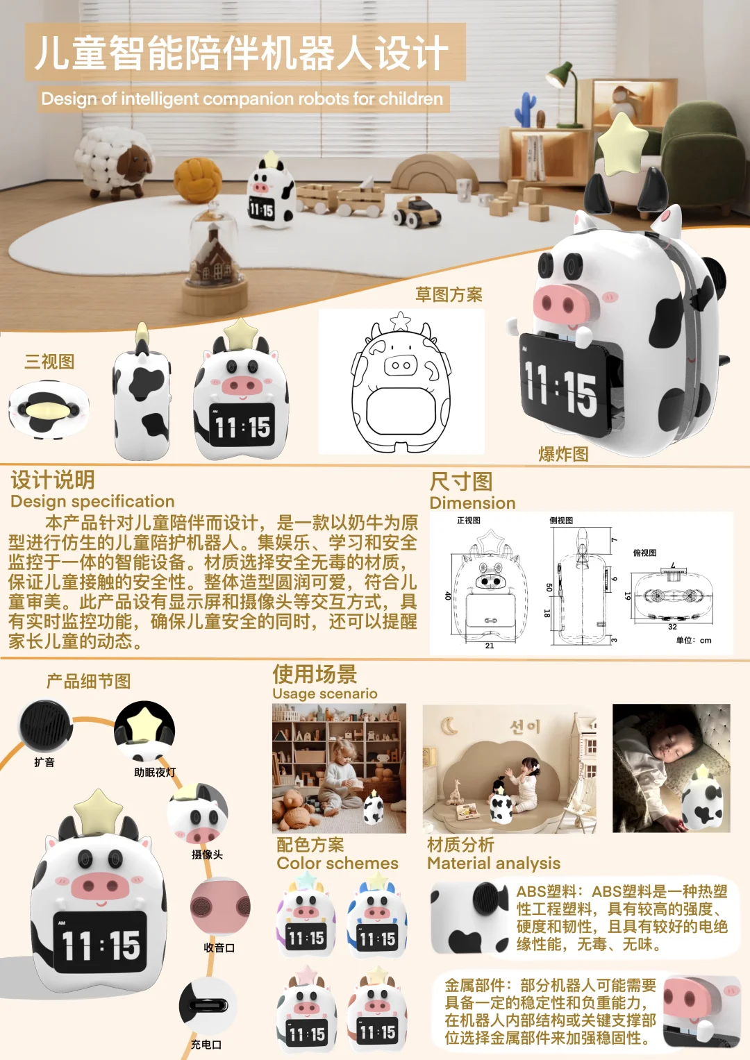 儿童智能陪伴学习机设计