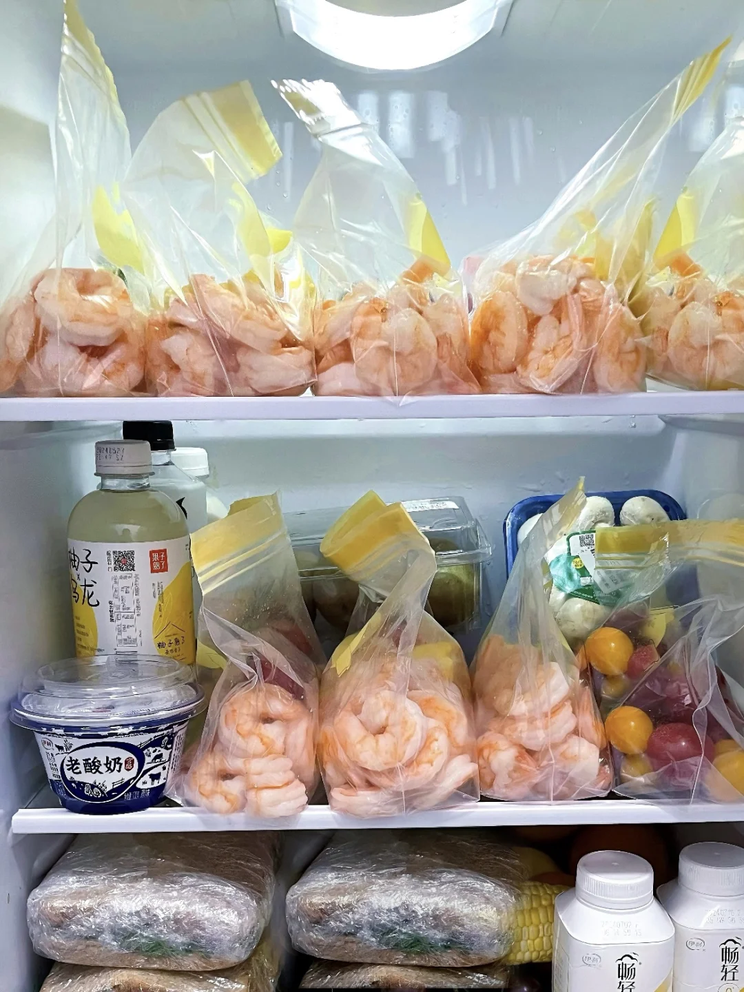 爸妈对于我每天吃一盒虾仁表示很奢侈