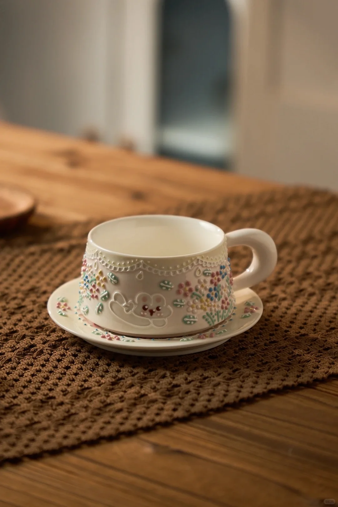 手作陶瓷｜咖啡杯碟