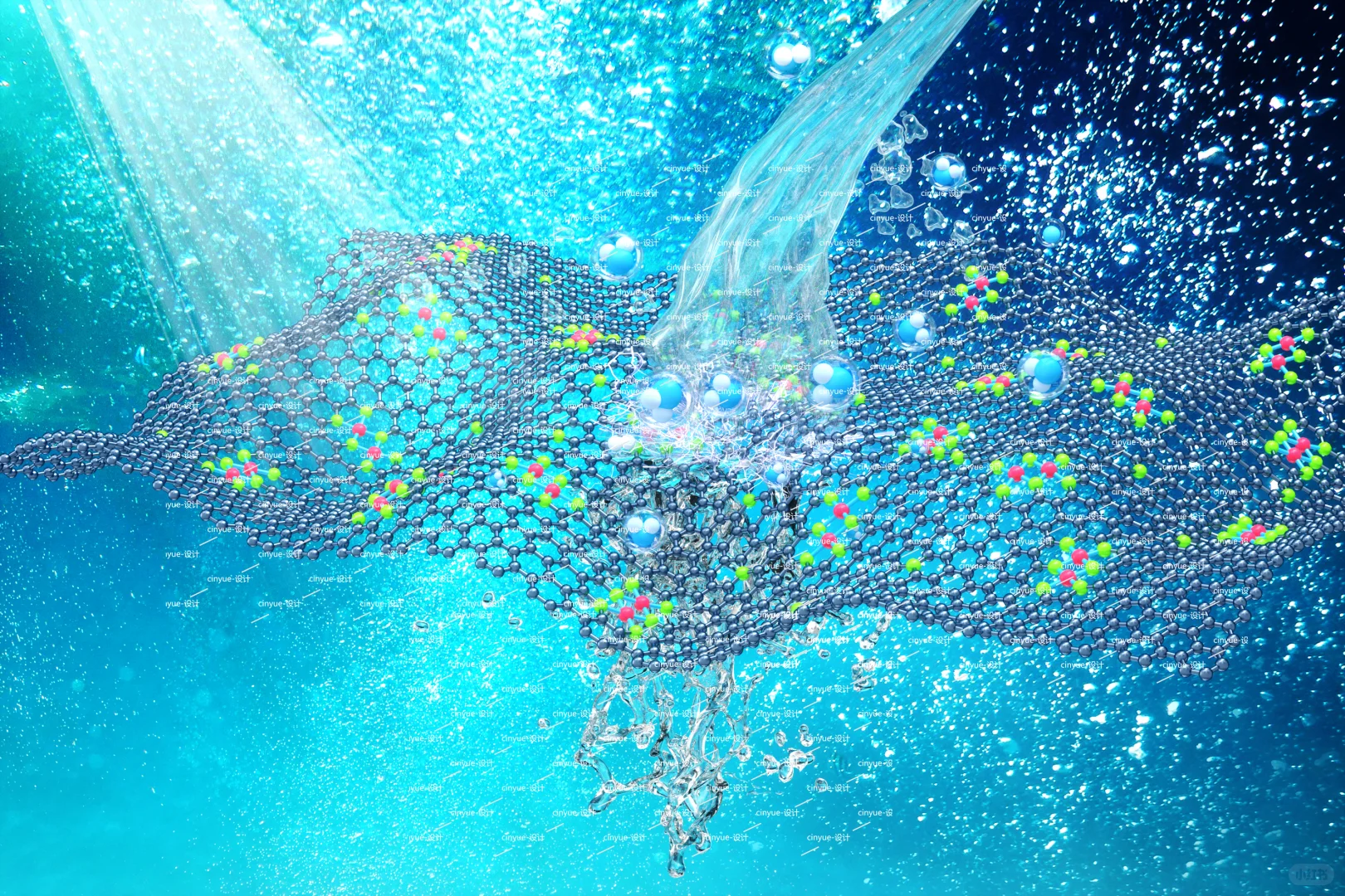 一小时手搓一张比较复杂点的科研图练习制作