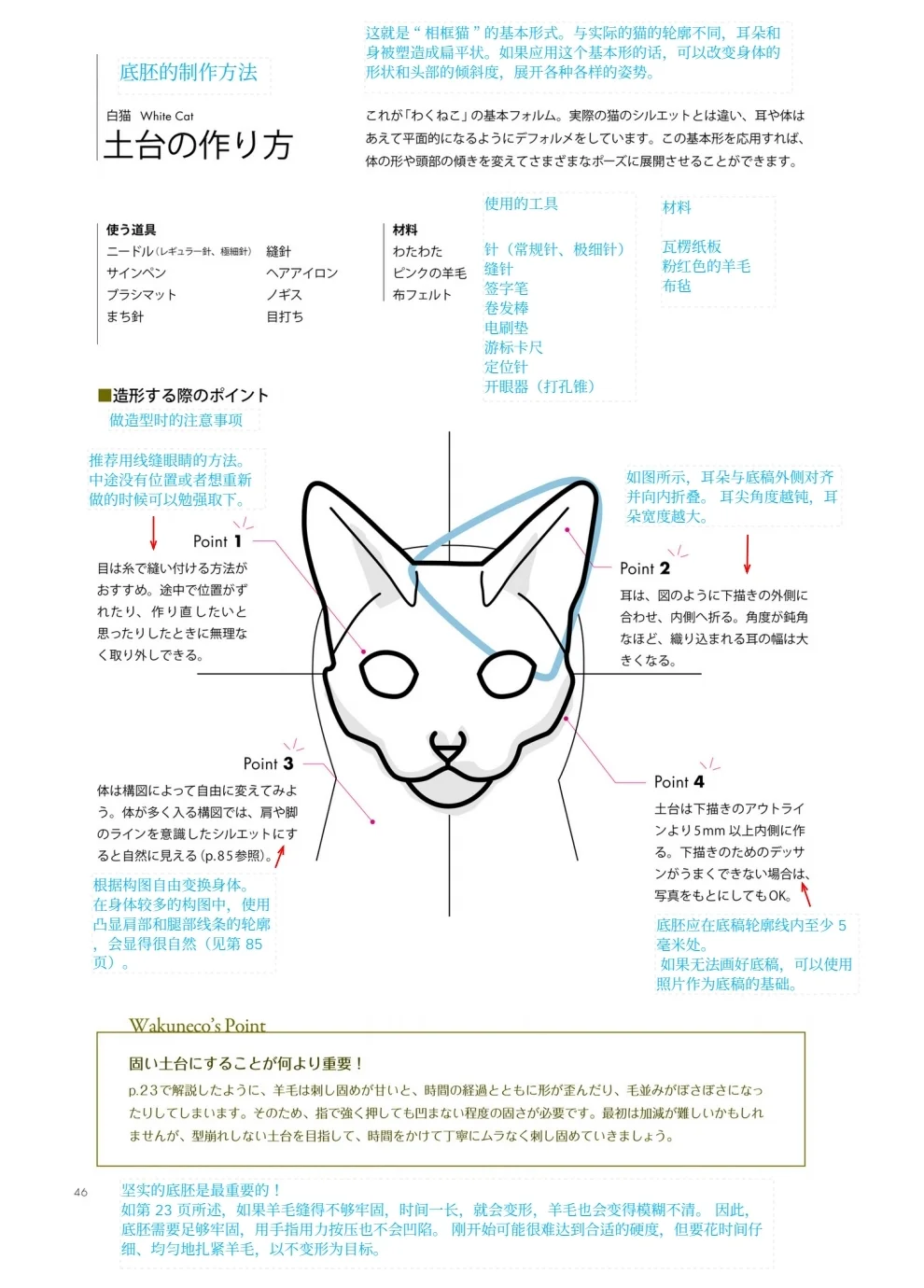 Day26|羊毛毡底胚大神教程！速收藏！