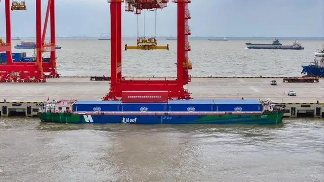 全球首款水运“高铁”来了！