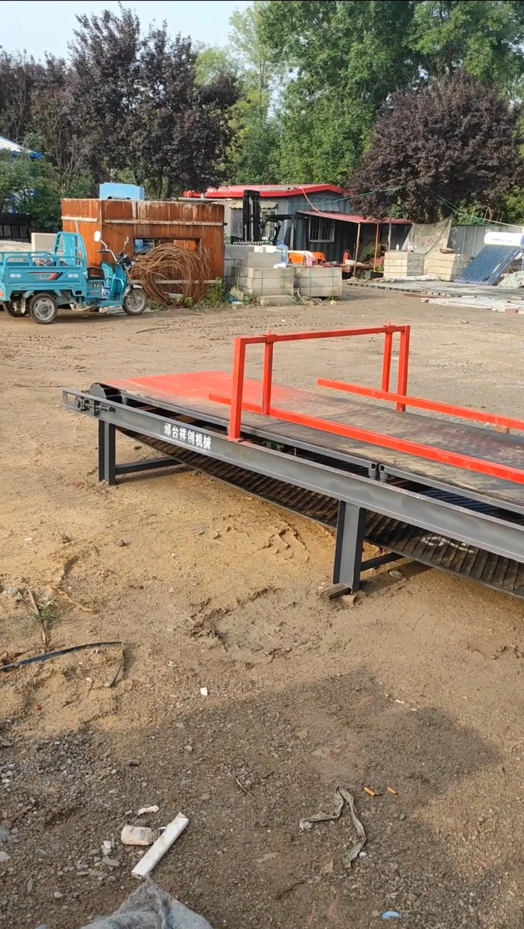 祥创混凝土预制构件布料机器生产线设备