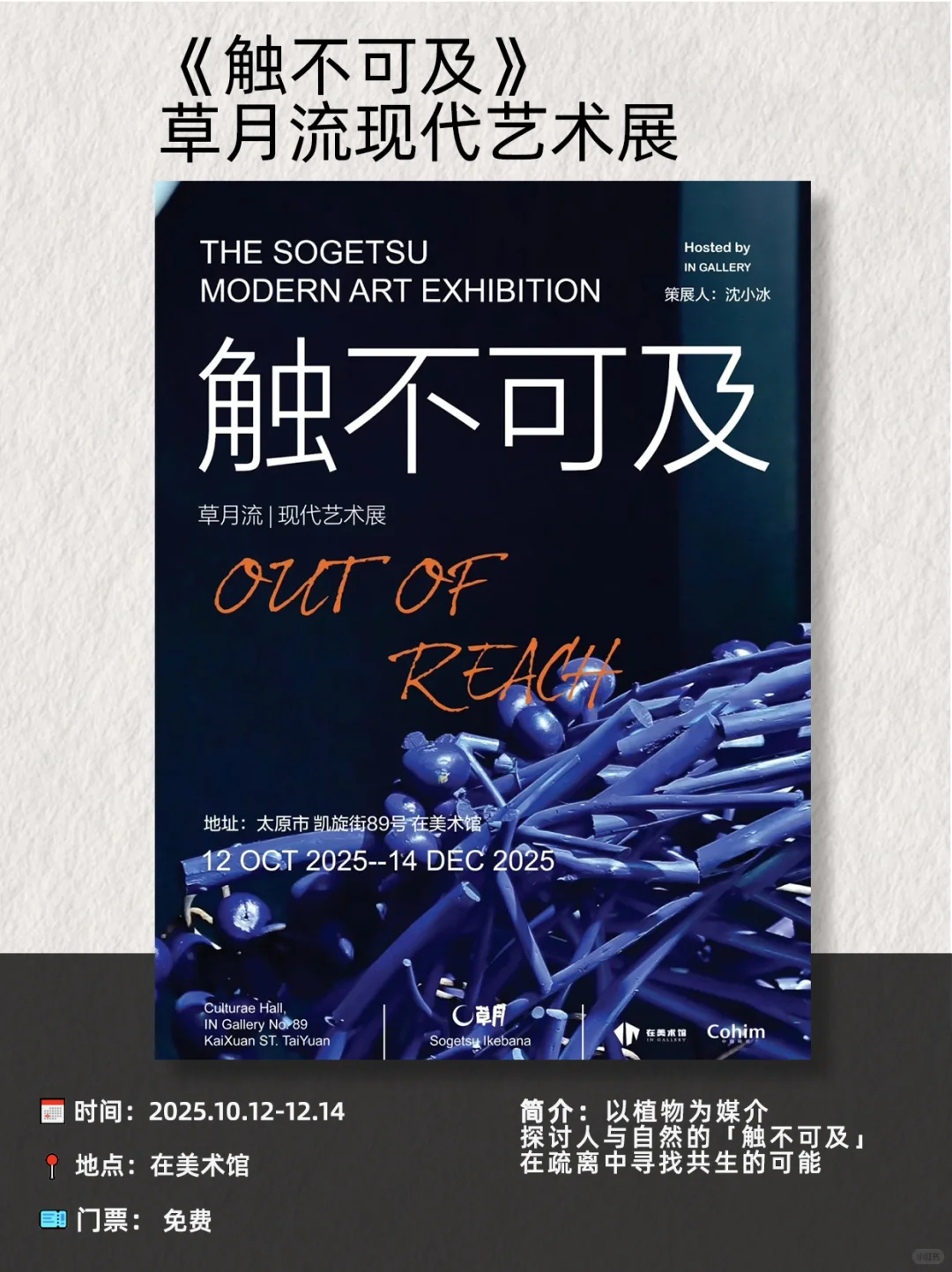 太原11月看展指南|12场艺术盛宴不可错过✨