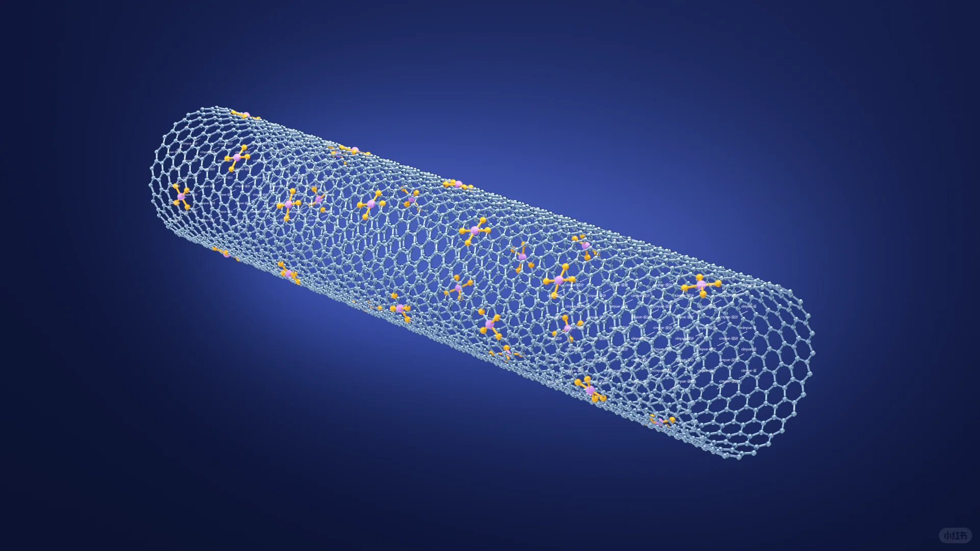 石墨烯碳纳米管掺杂结构/碳纳米管结构绘图
