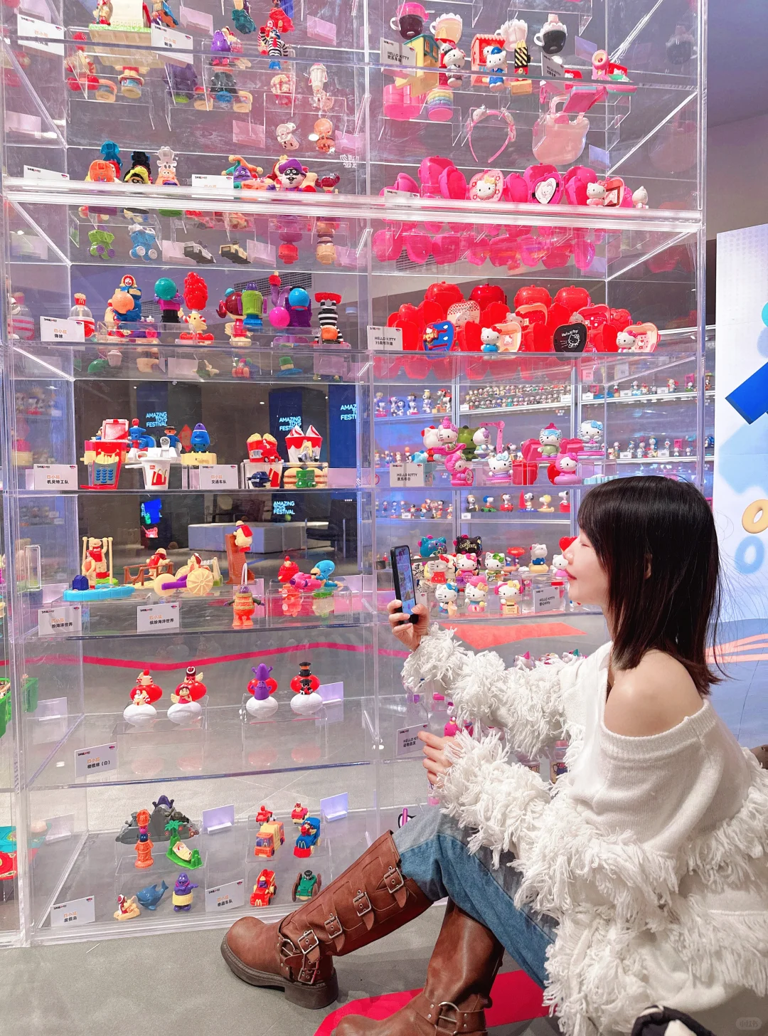 麦门玩具新展！！21年的收藏！太厉害了吧………