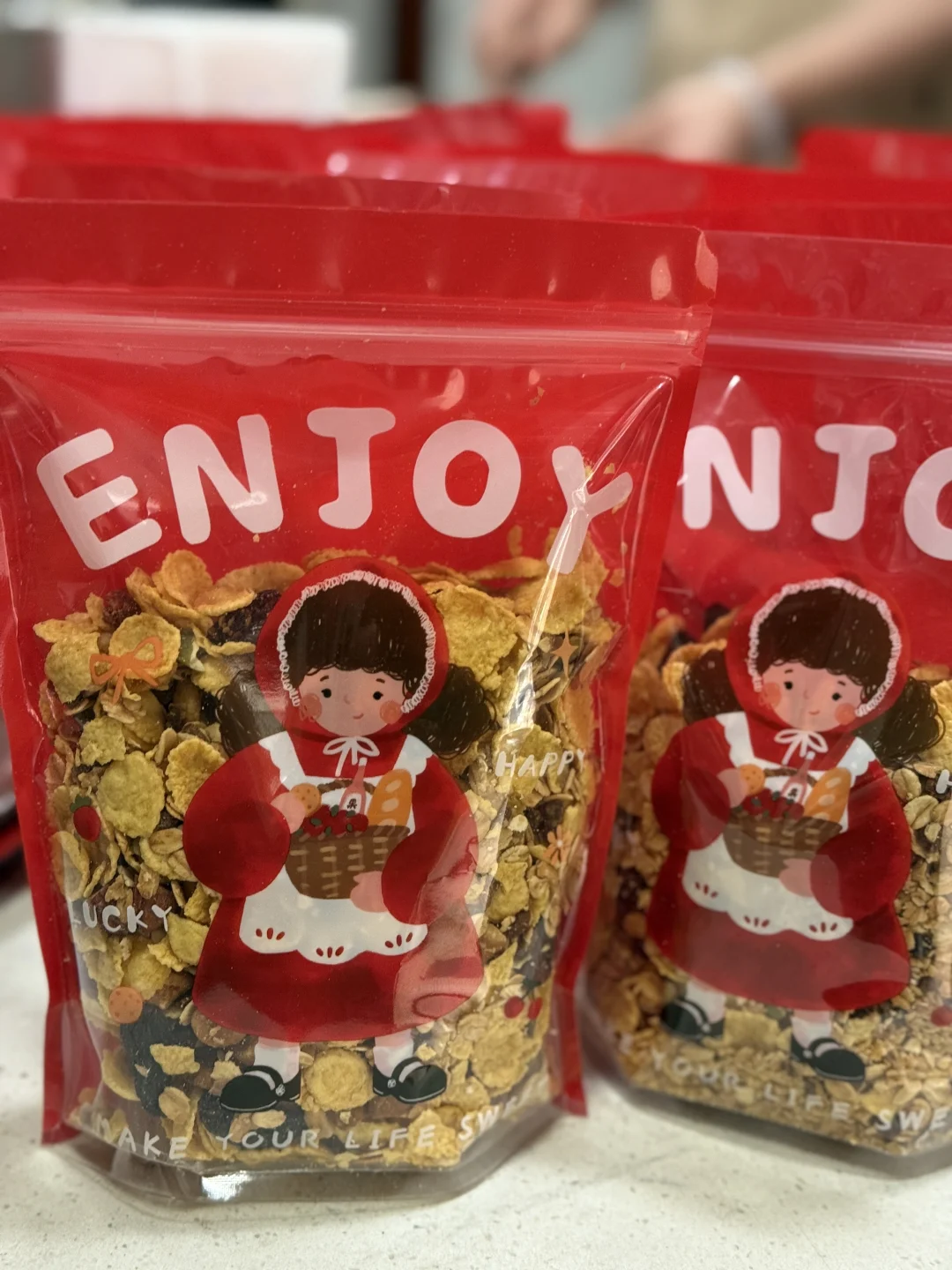 健康又酥脆好吃✅手工坚果麦片～