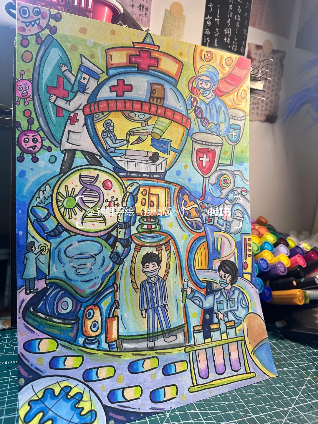 ?【未来太空医疗舱·科幻艺术创作】✨