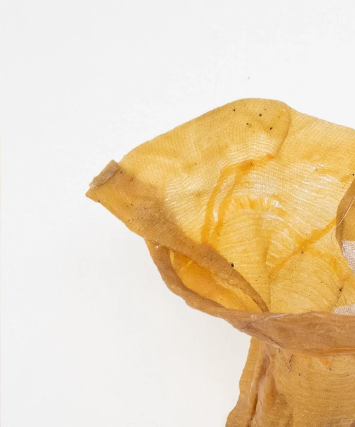 器物制作，松脂面料的柔韧