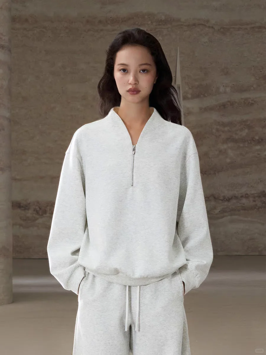 立领廓形卫衣【附裁剪图】