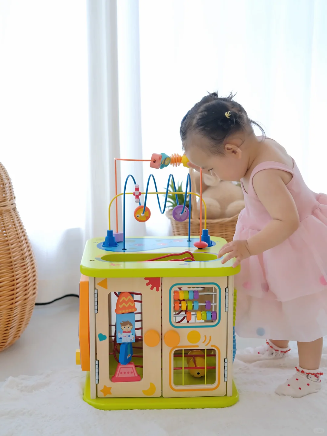 早说有这个 那我买的一筐的小玩具算什么?