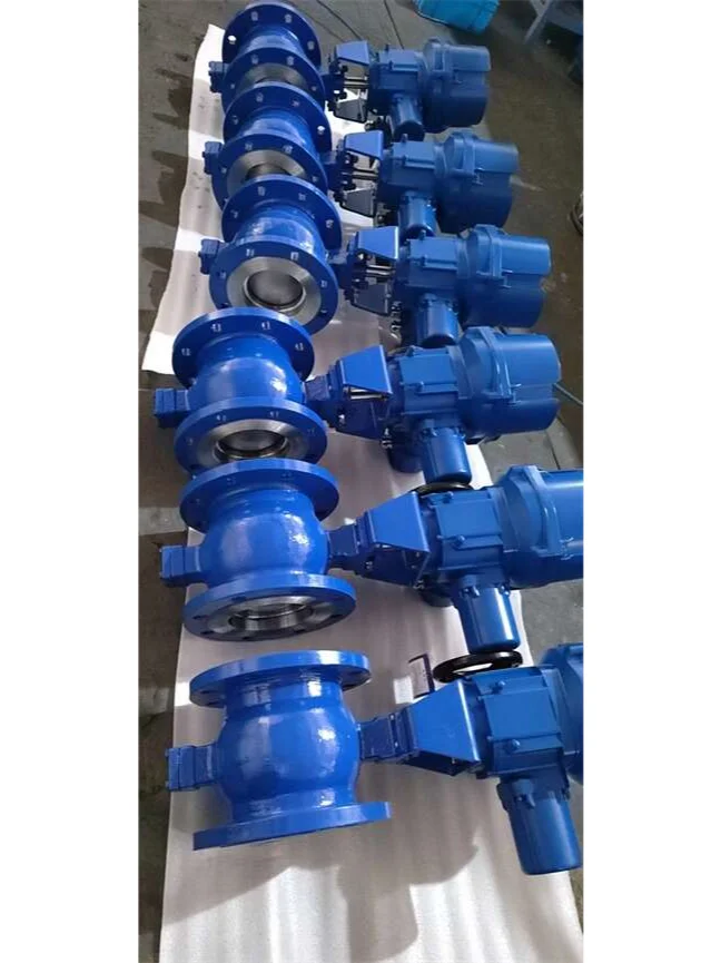 电动 V 型法兰式半球阀:创新与实用的结合