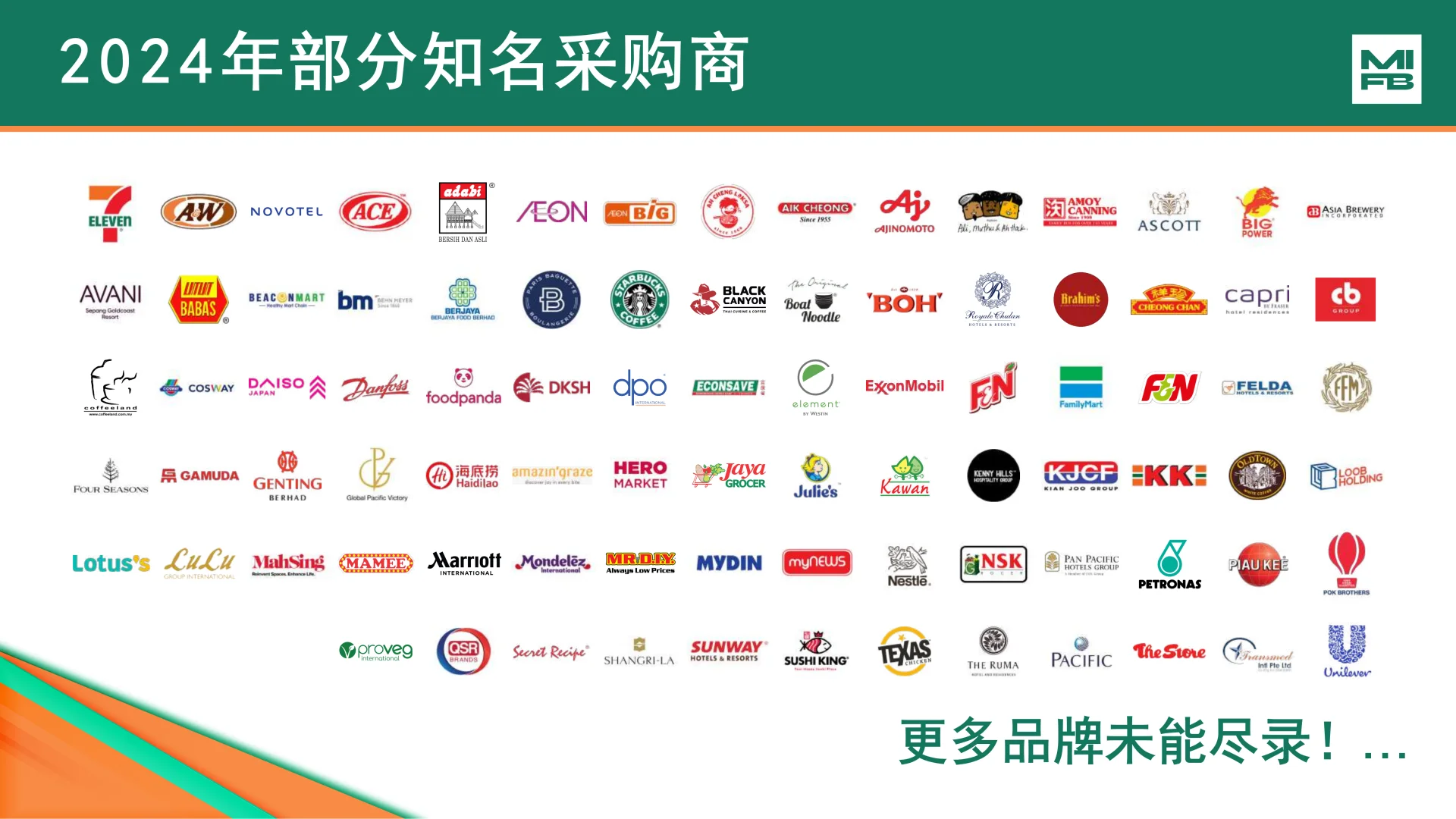 MIFB第24届马来西亚国际食品饮料展