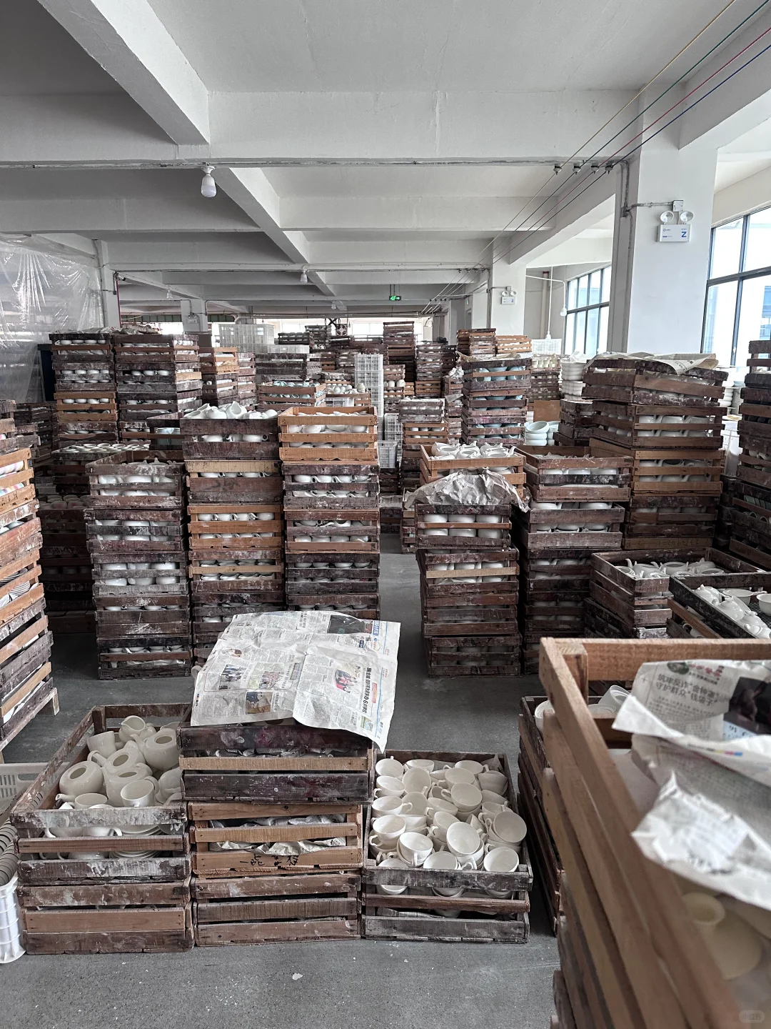 关于我在德化逛陶瓷工厂