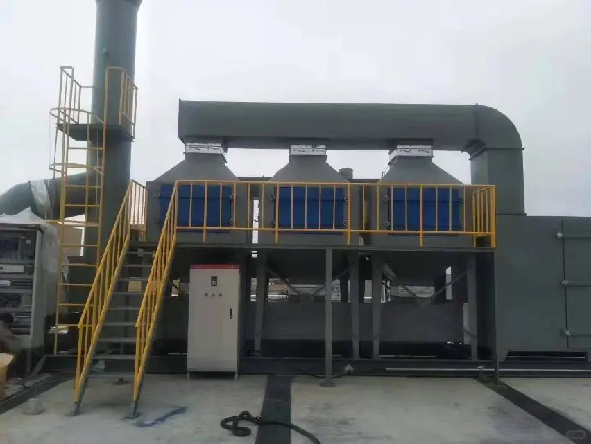 催化燃烧废气处理设备系统简述