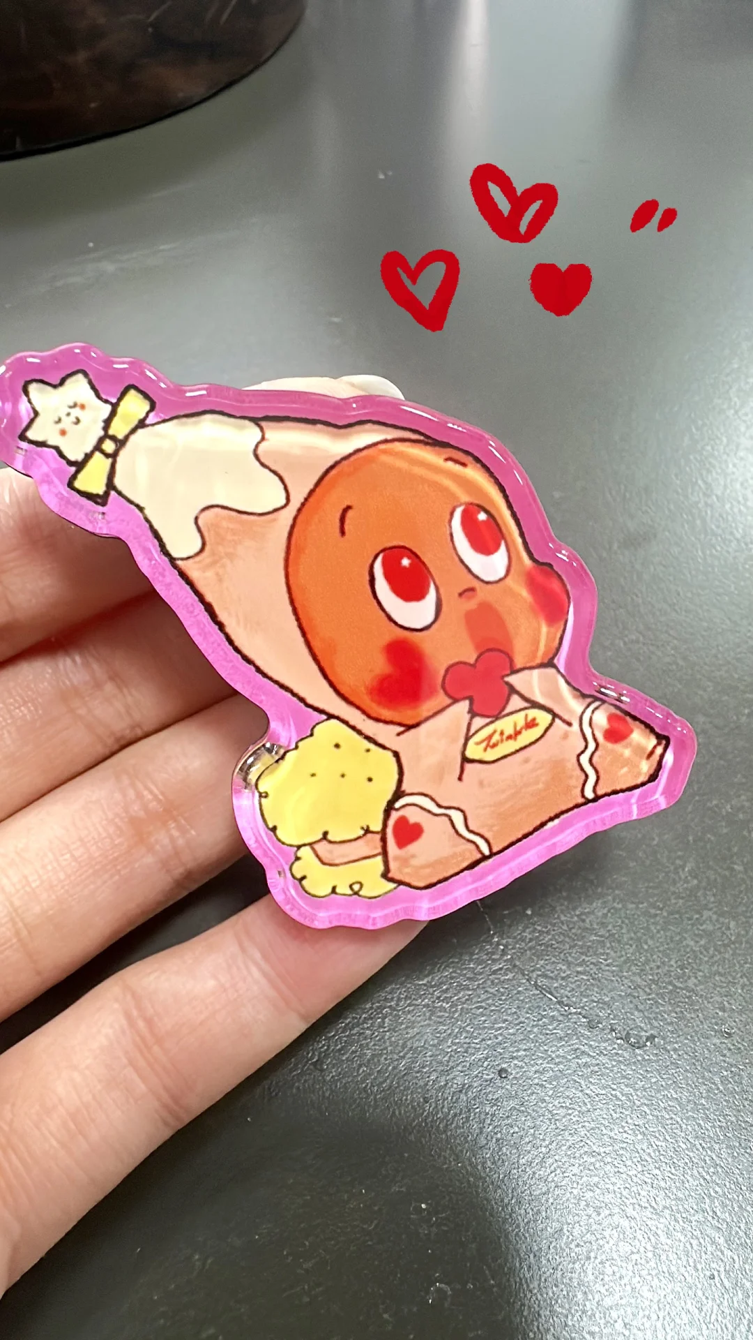 仿滴胶亚克力冰箱贴