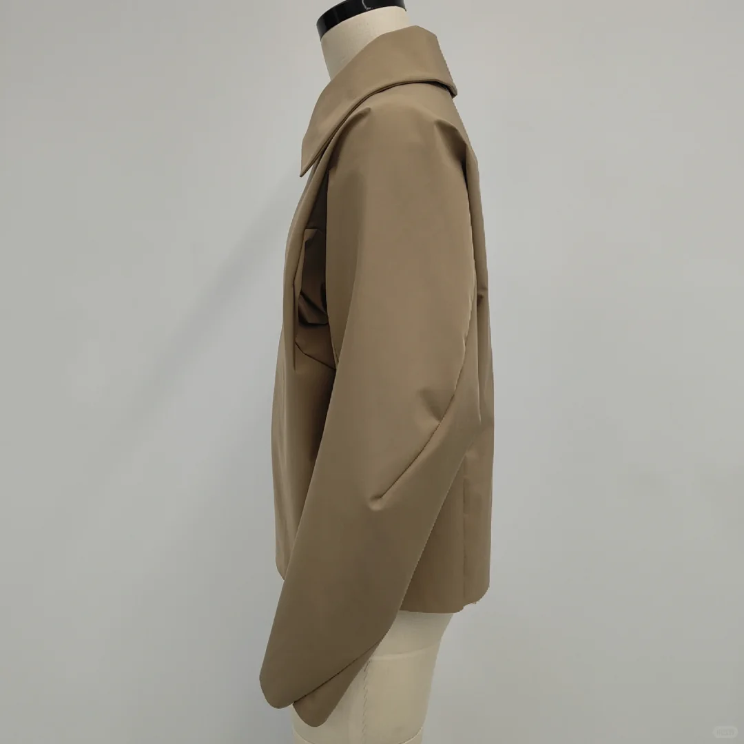 拼尽全力终于拿下！一片式廓形夹克！